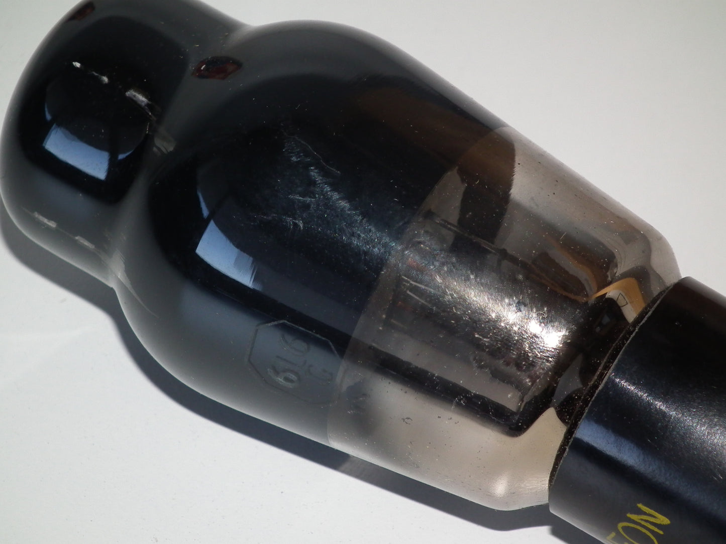 6L6G RAYTHEON US Black coated glass early FENDER Amps