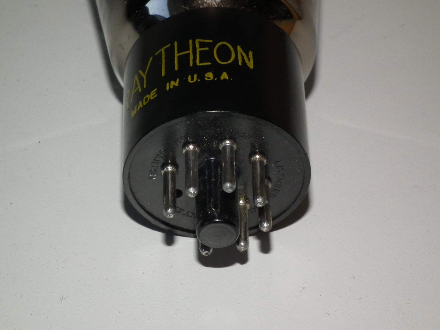 6L6G RAYTHEON US Black coated glass early FENDER Amps