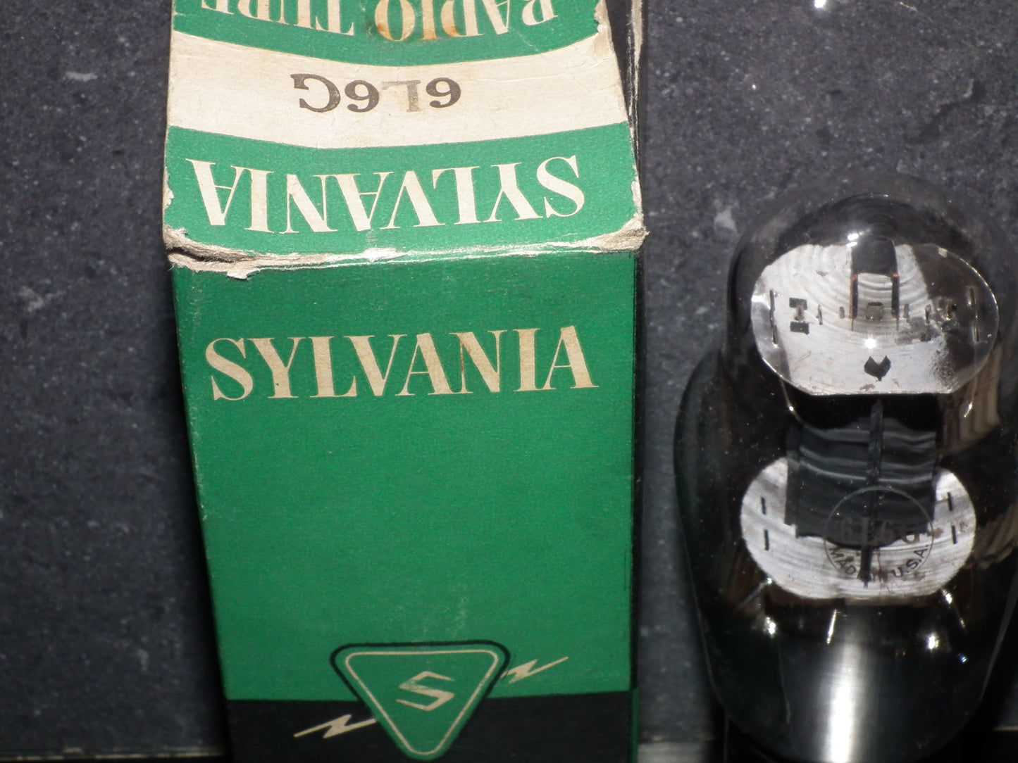 6L6G SYLVANIA Foli Getter early FENDER Amps