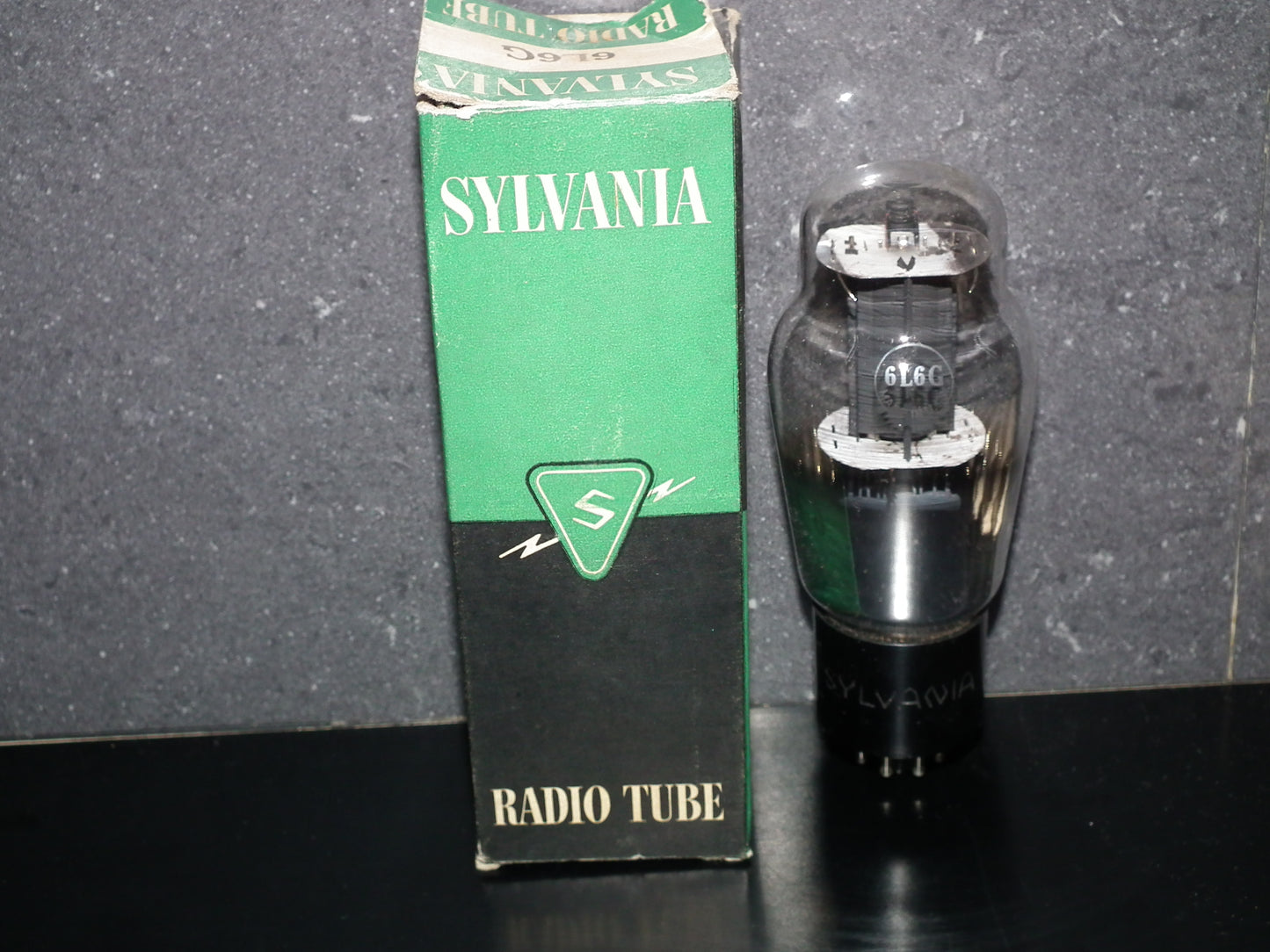 6L6G SYLVANIA Foli Getter early FENDER Amps