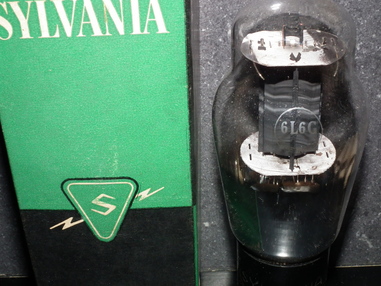 6L6G SYLVANIA Foli Getter early FENDER Amps