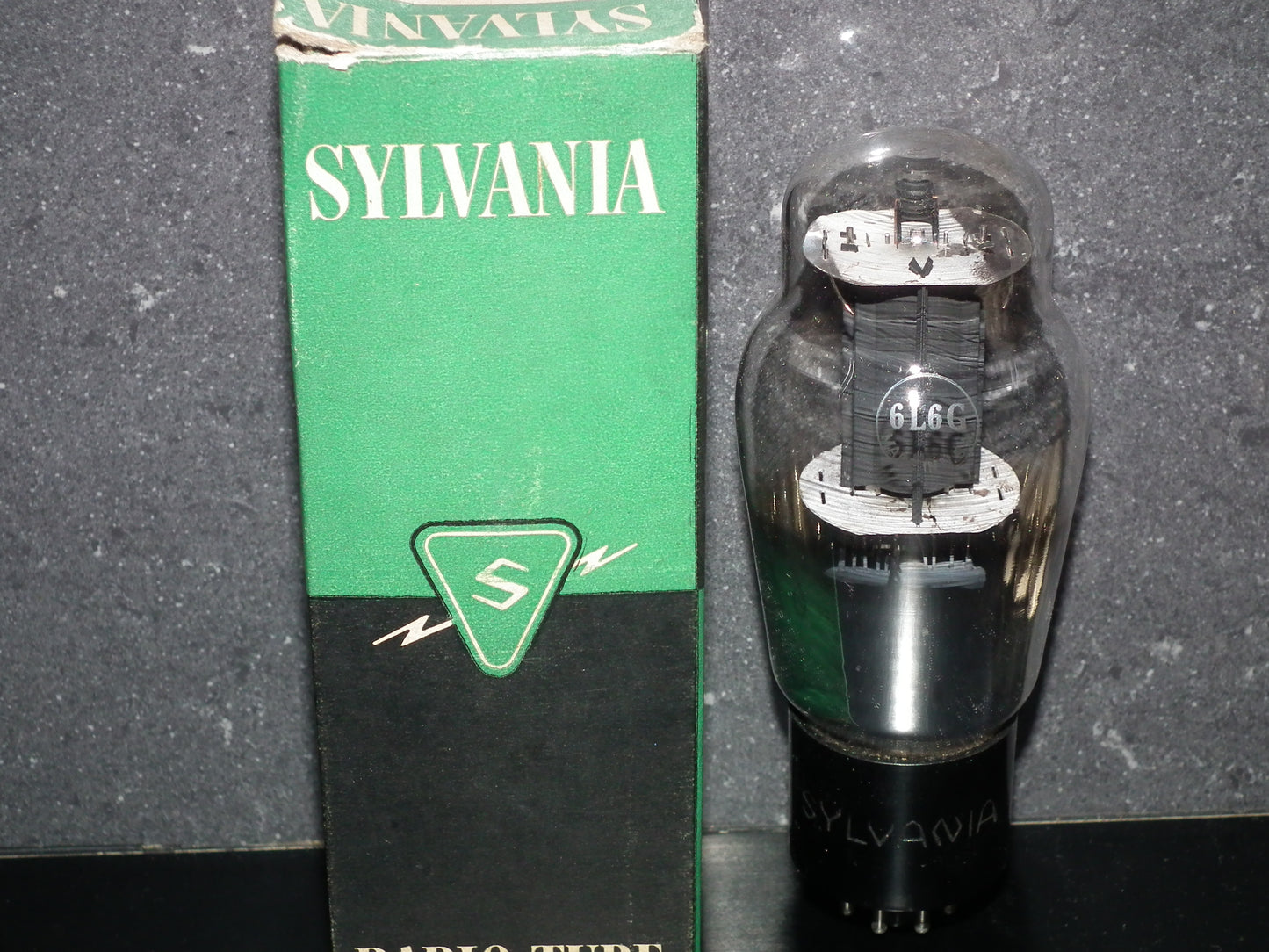 6L6G SYLVANIA Foli Getter early FENDER Amps