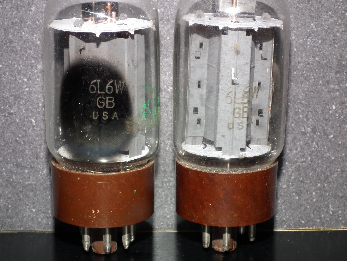 6L6WGB Sylvania USA Matched Pair Tested NOS