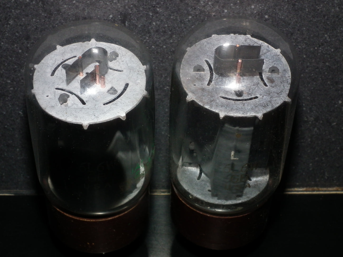 6L6WGB Sylvania USA Matched Pair Tested NOS