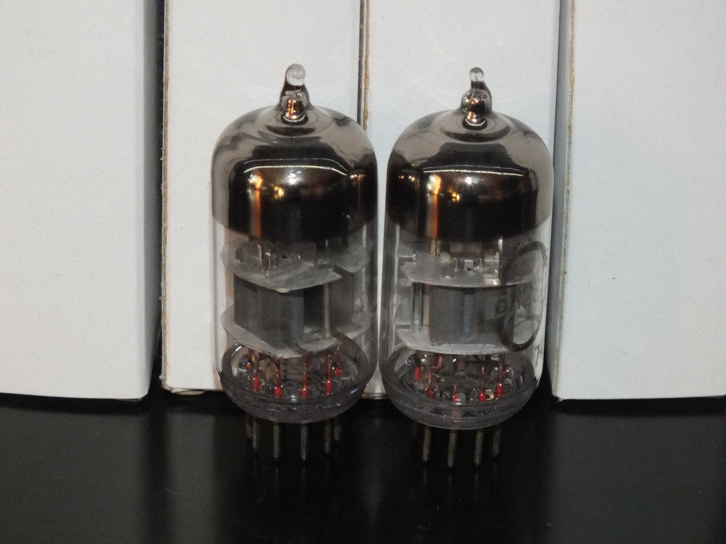 6N23P Reflektor Holy Grail 1974 SWGP Silver Shields NOS Matched Pair Tested 85%