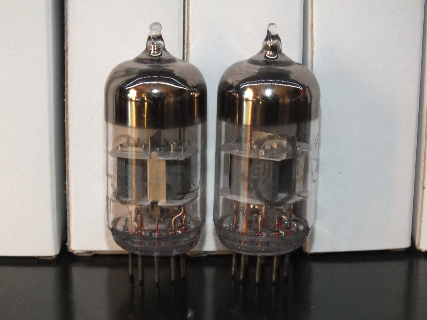 6N23P Reflektor Holy Grail 1974 SWGP Silver Shields NOS Matched Pair Tested 85%