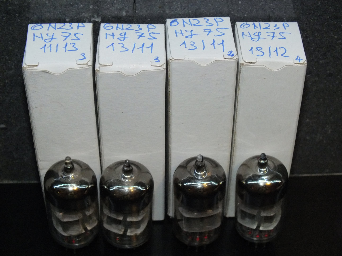 6N23P Reflektor Holy Grail 1975 SWGP Silver Shields Matched Pair 75-80%