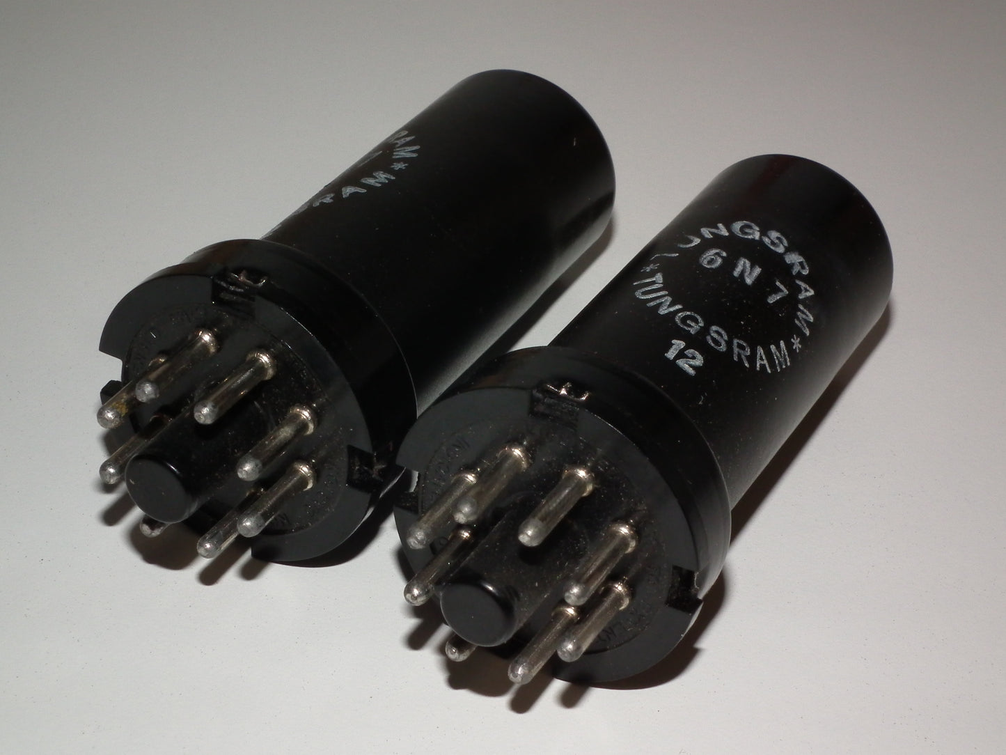 6N7 British Tungsram NOS NIB Matched Pair