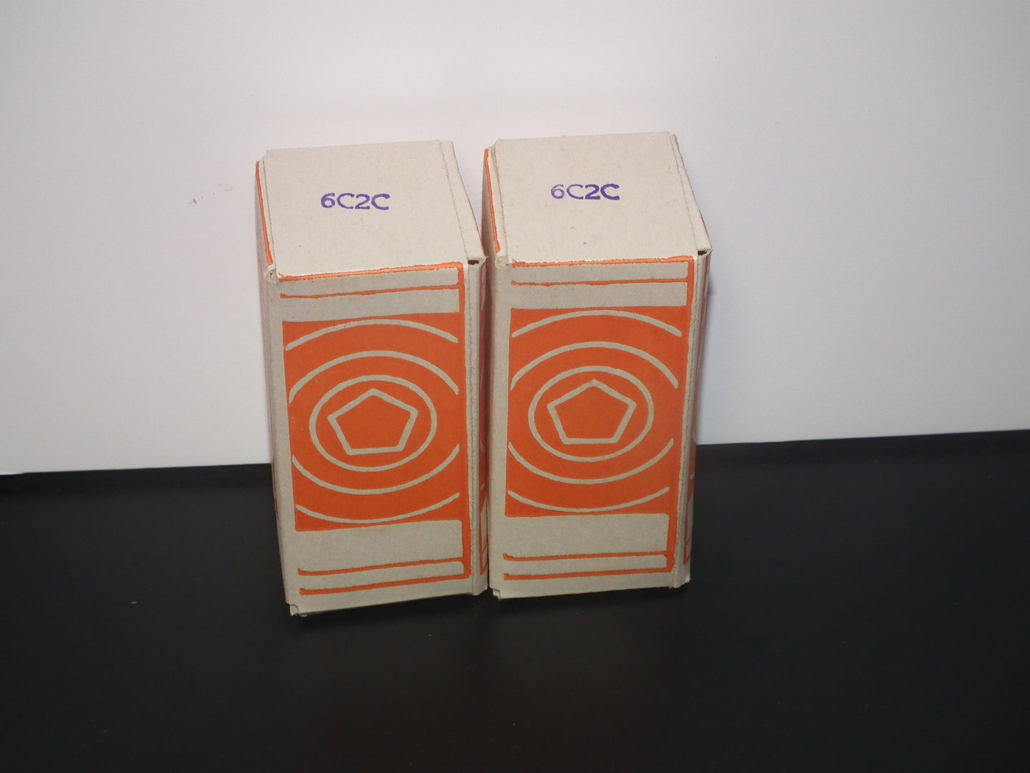 Platinum Matched Pair 6S2S NEVZ NOS NIB Made in USSR (6J5G 6J5GT)