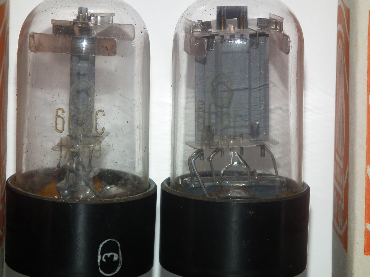 Platinum Matched Pair 6S2S NEVZ NOS NIB Made in USSR (6J5G 6J5GT)