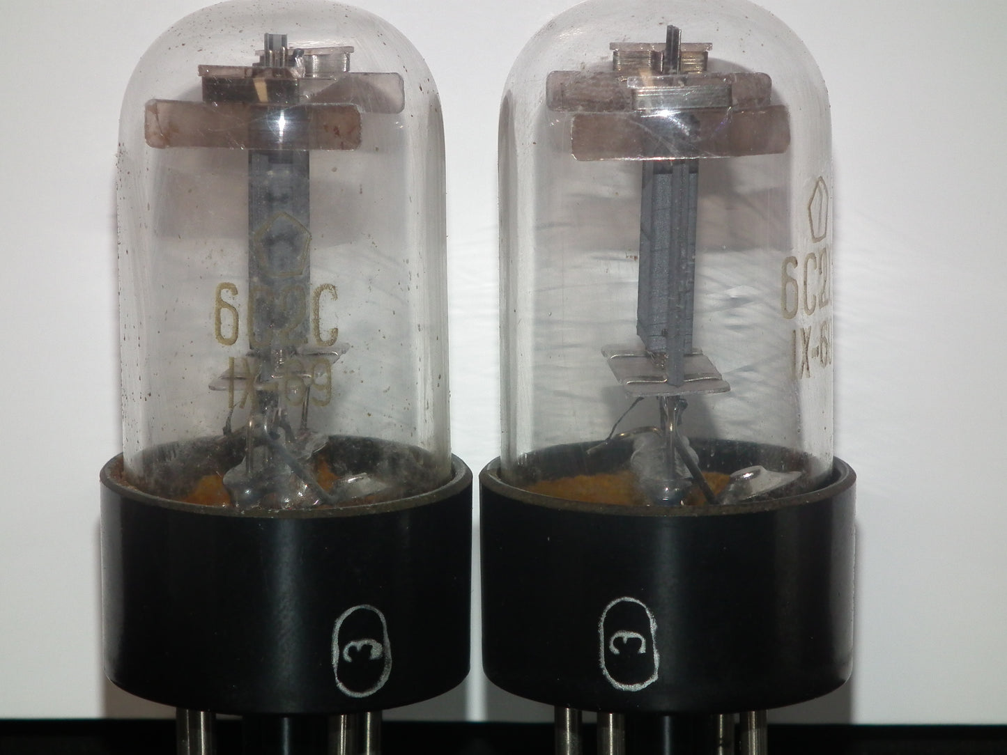 Platinum Matched Pair 6S2S NEVZ NOS NIB Made in USSR (6J5G 6J5GT)