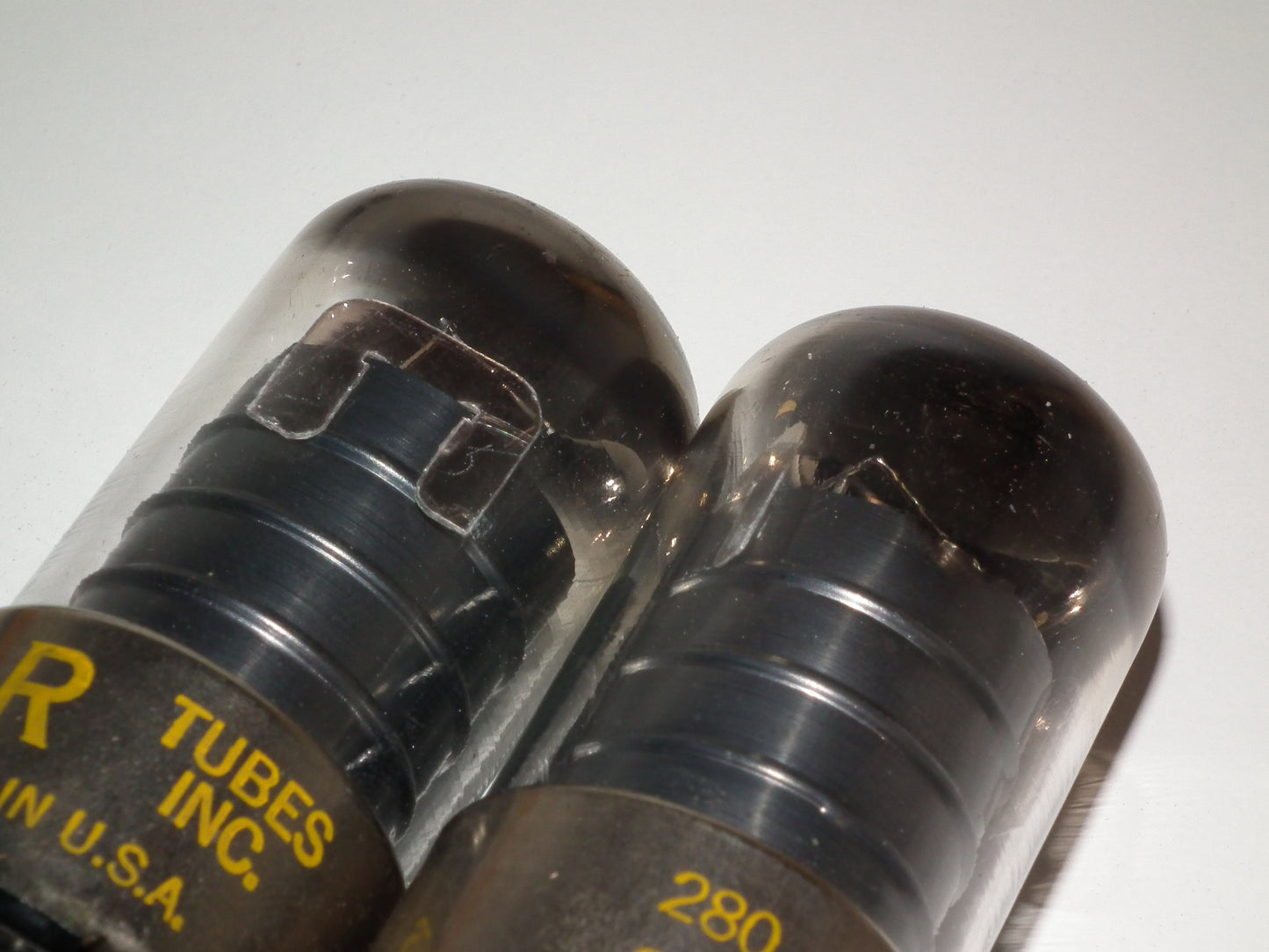 6SJ7GT K-R Platinum Matched Pair NOS SQUARE GETTER