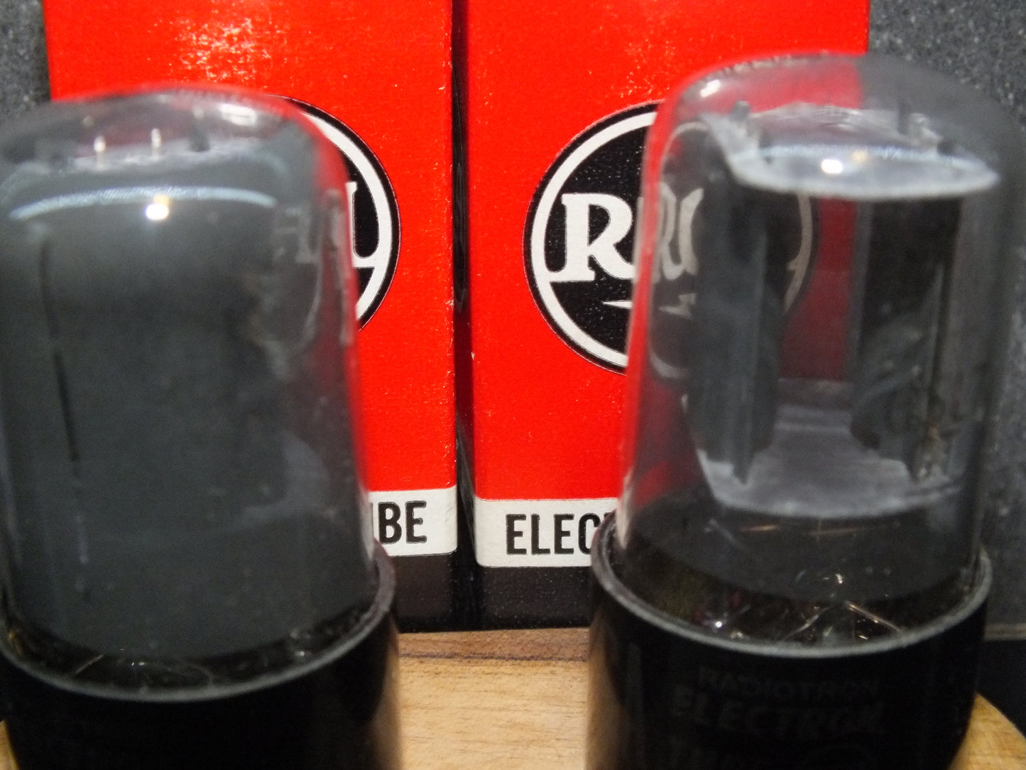 6SL7GT RCA VT-229 NOS Platinum Matched Pair Gray coated, the same date codes