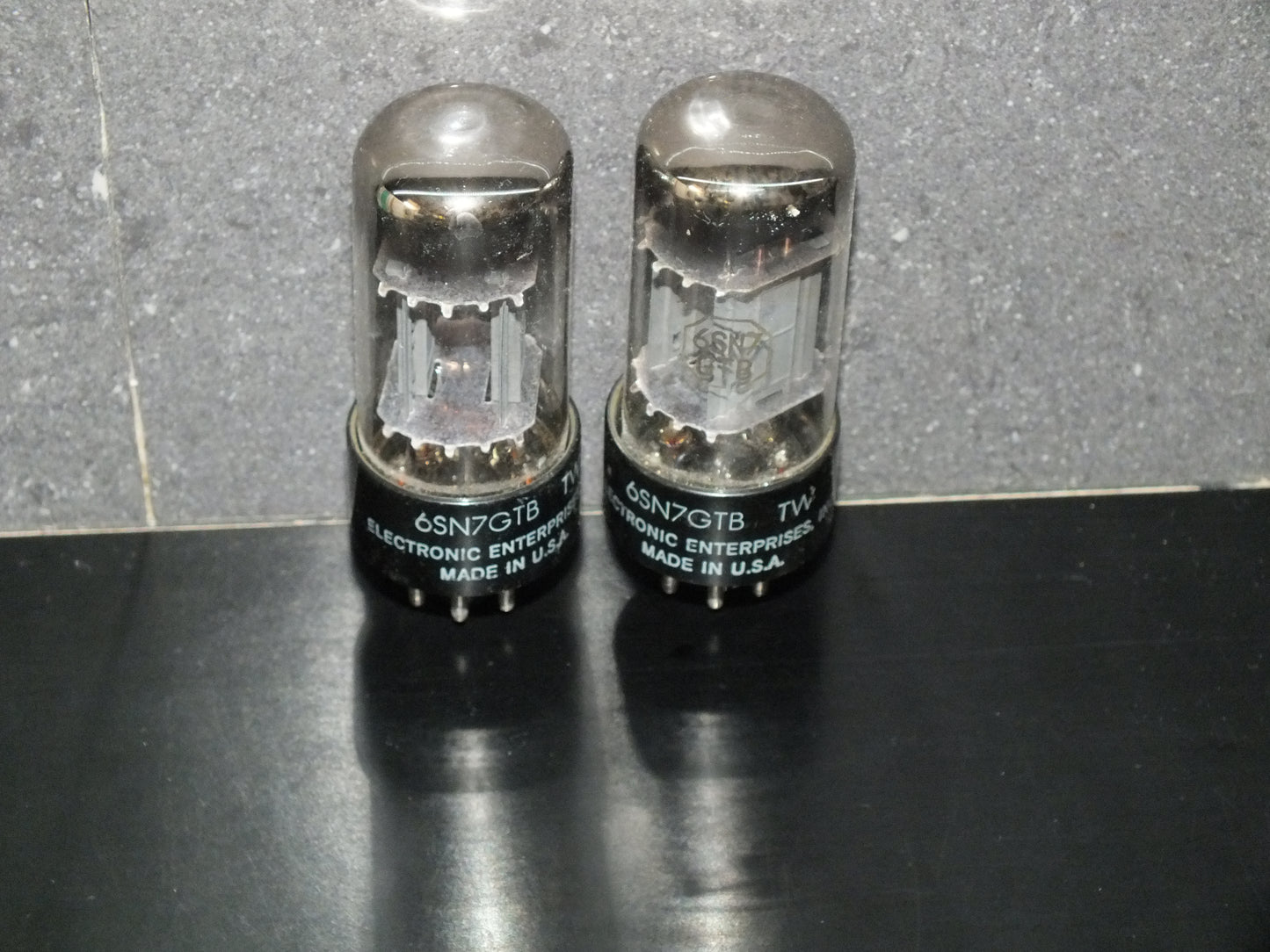 Matched Pair 6SN7GTB Electronic Enterprises Long Anodes