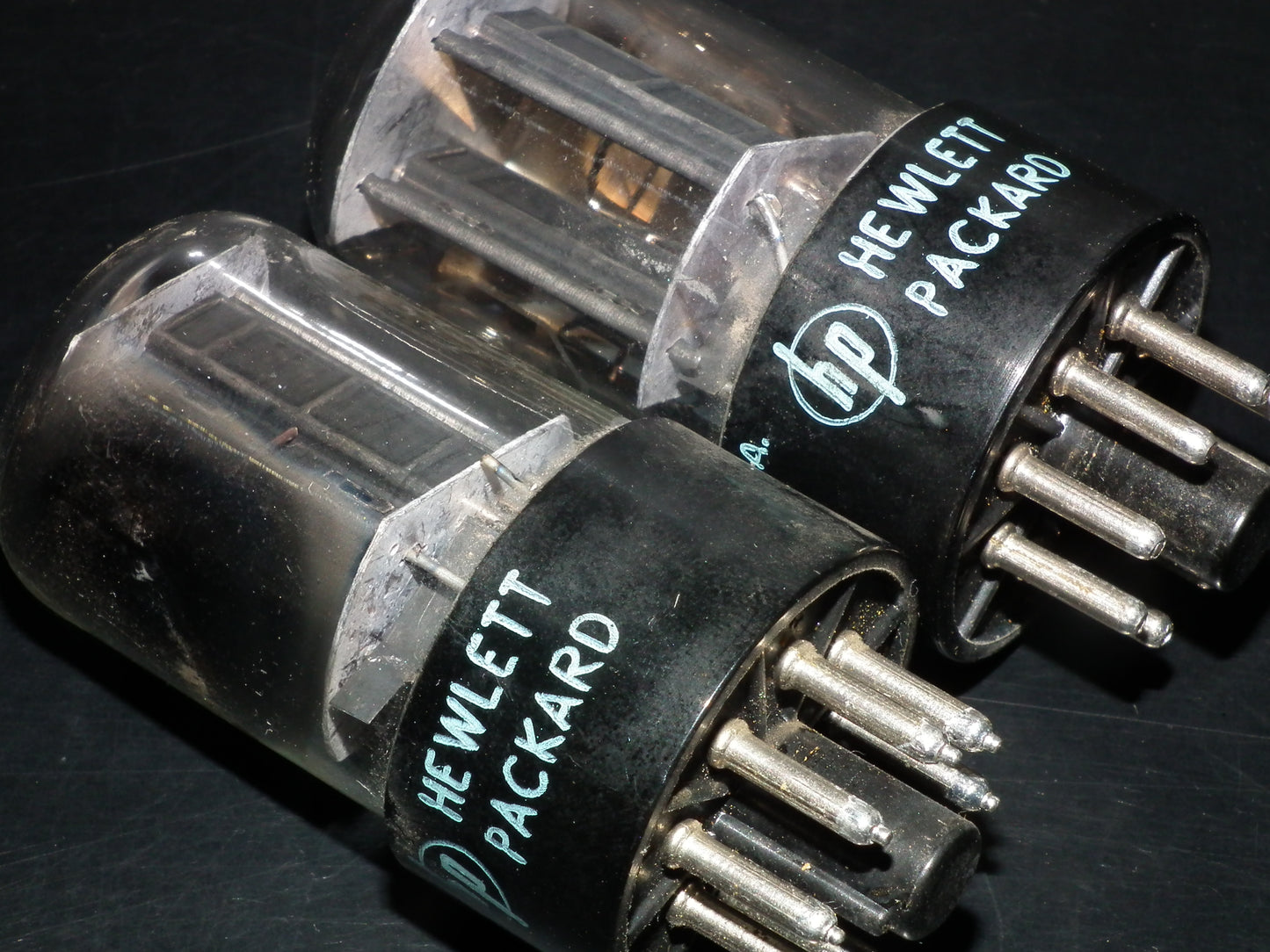 6SN7GTB RCA HP Side D Getter Short Bulb Platinum Matched