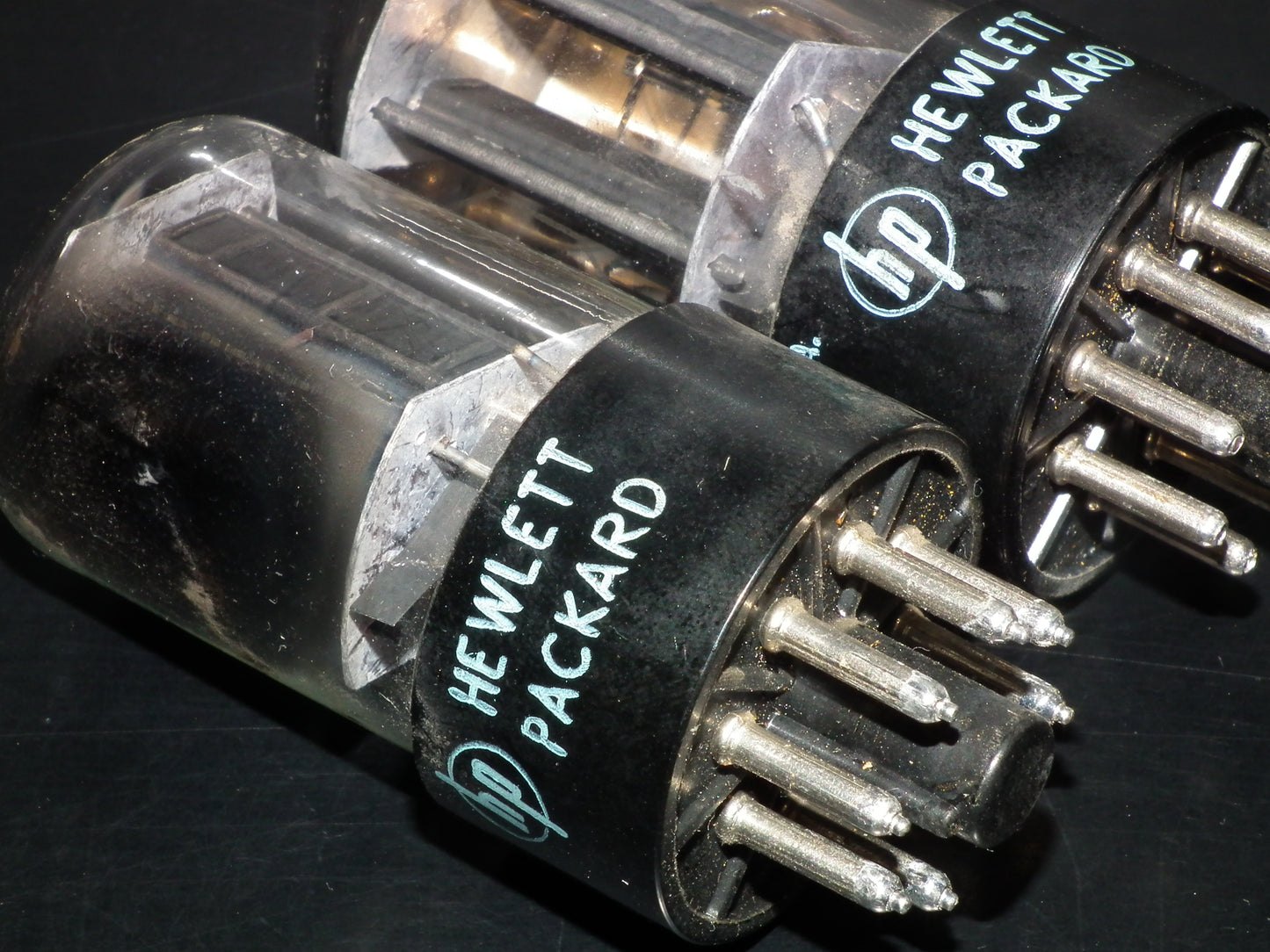 6SN7GTB RCA HP Side D Getter Short Bulb Platinum Matched