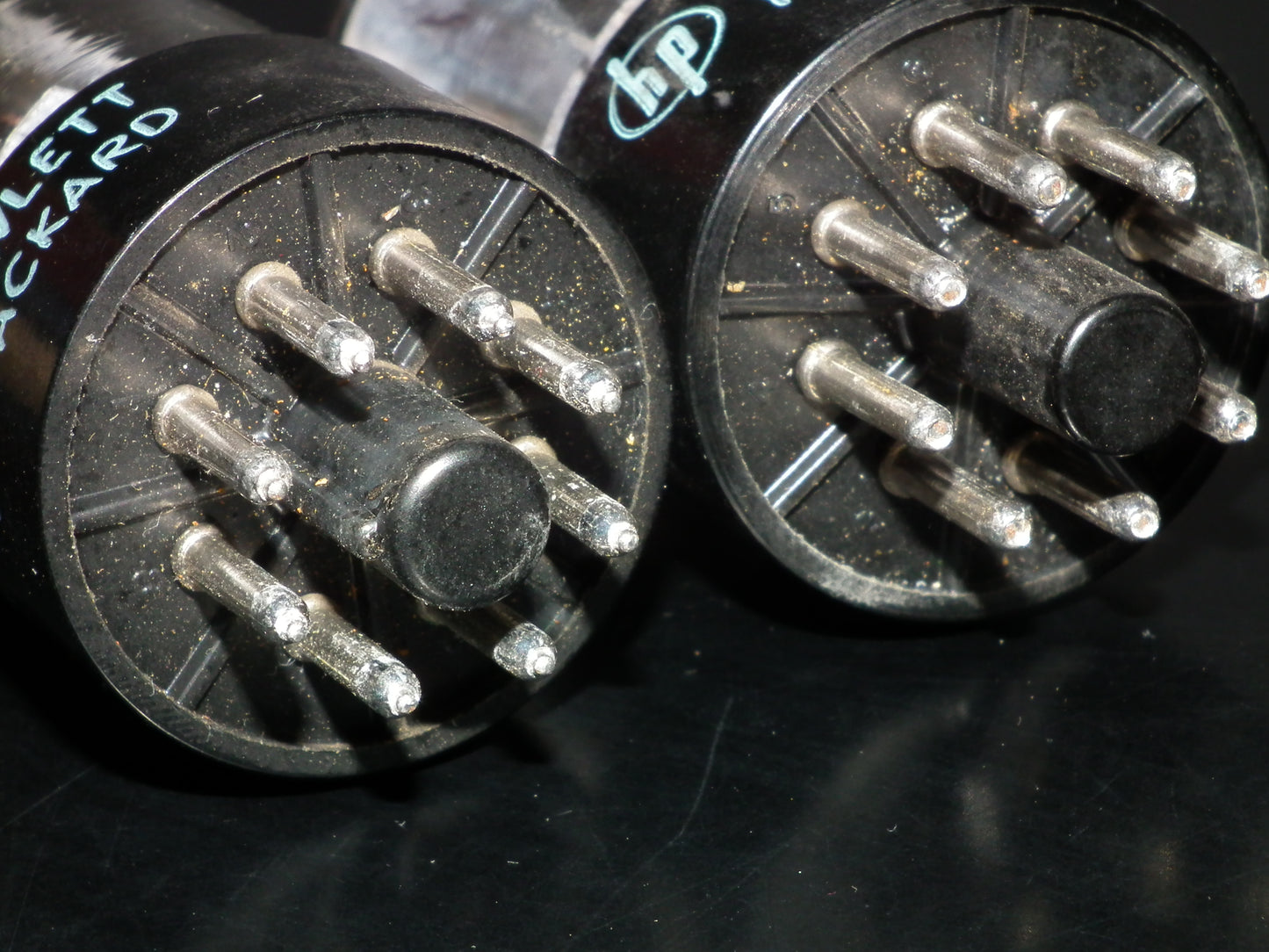 6SN7GTB RCA HP Side D Getter Short Bulb Platinum Matched