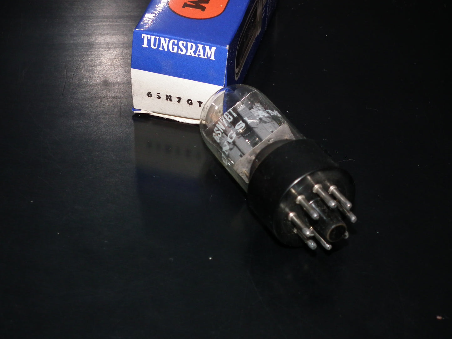 One 6SN7GT Tungsram (1 pc) NOS NIB Tested Balanced
