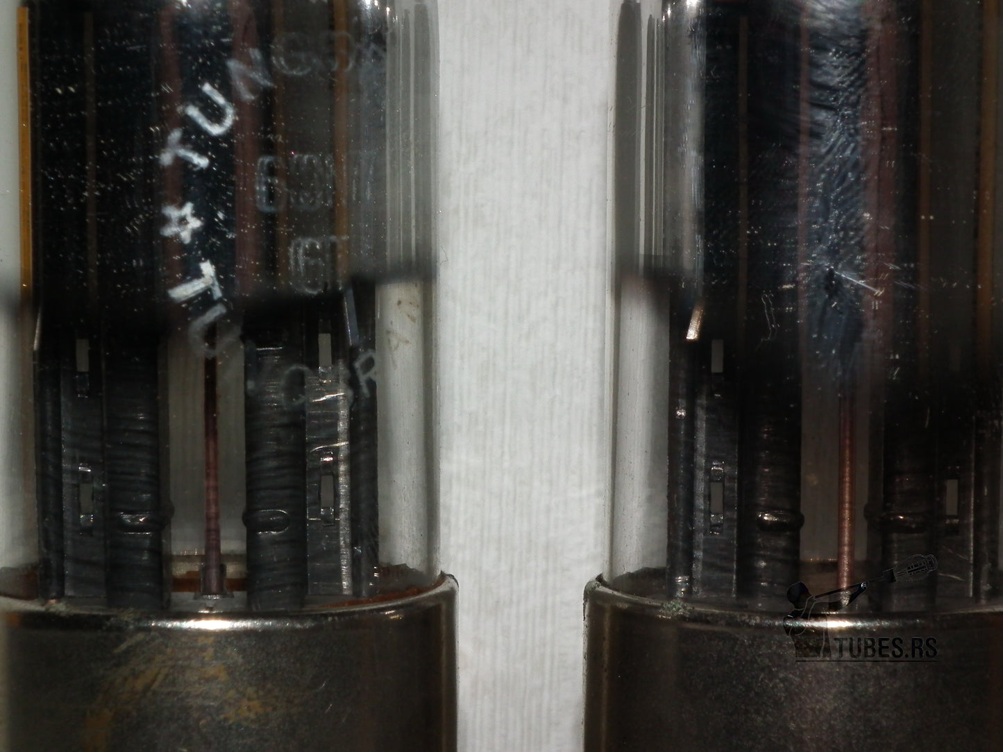 Matched Pair 6SN7GT British Tungsram B65 Metal Base Holy Grail 6SN7GT