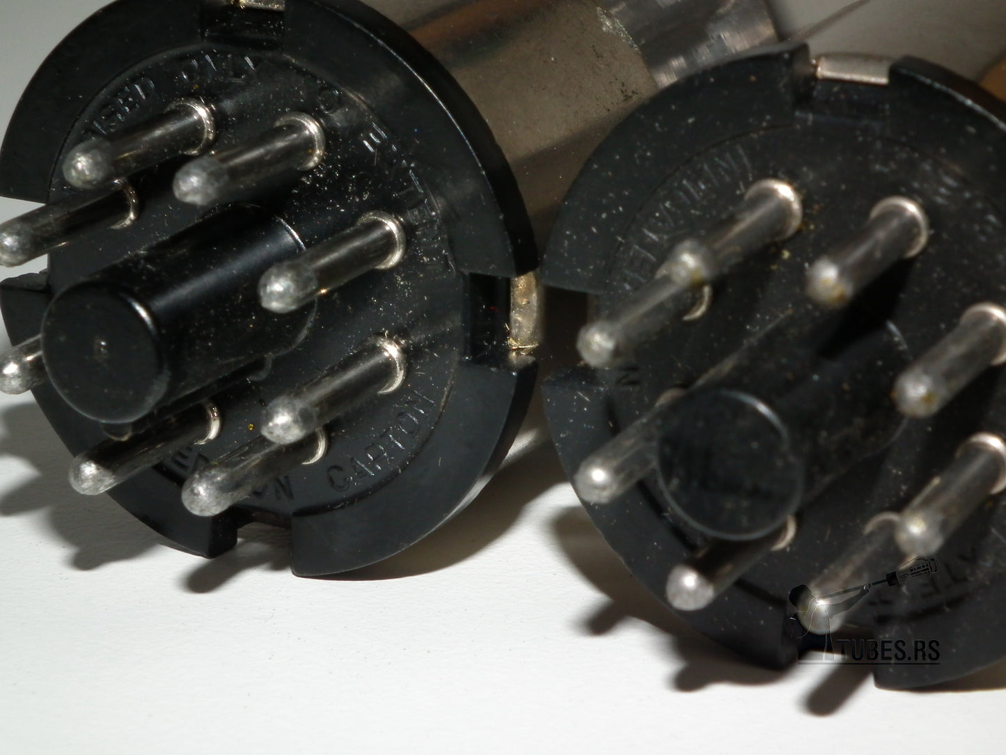 Matched Pair 6SN7GT British Tungsram B65 Metal Base Holy Grail 6SN7GT