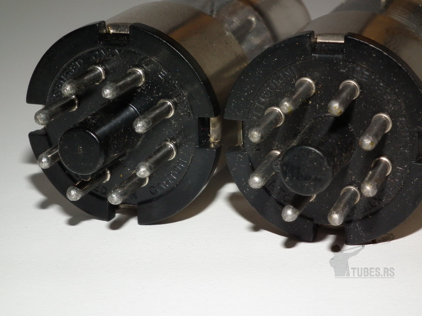 Matched Pair 6SN7GT British Tungsram B65 Metal Base Holy Grail 6SN7GT
