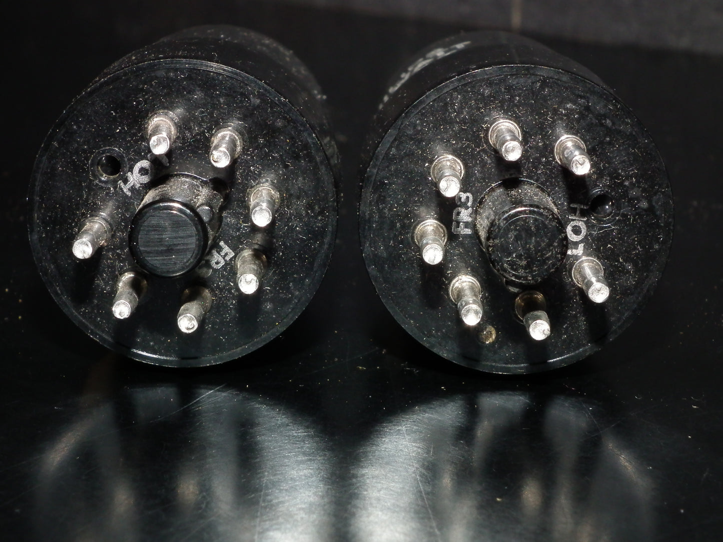 Platinum Matched Pair 6V6GT Philips Mazda 1959 Blues Babies