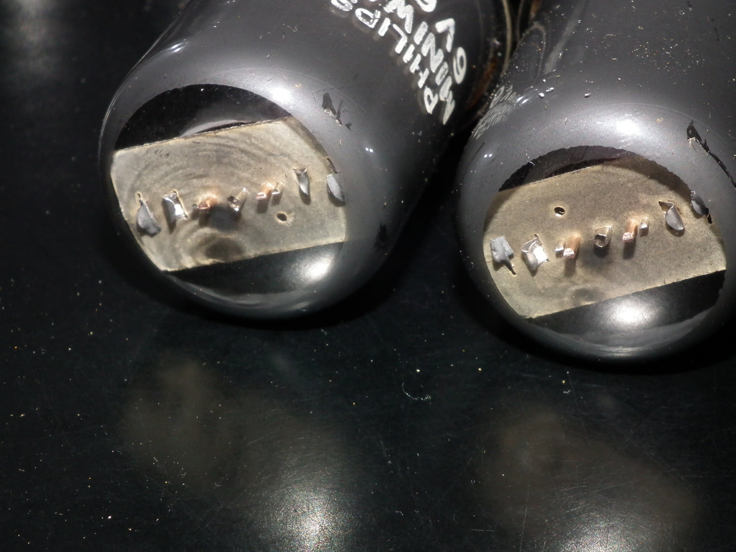Platinum Matched Pair 6V6GT Philips Mazda 1959 Blues Babies