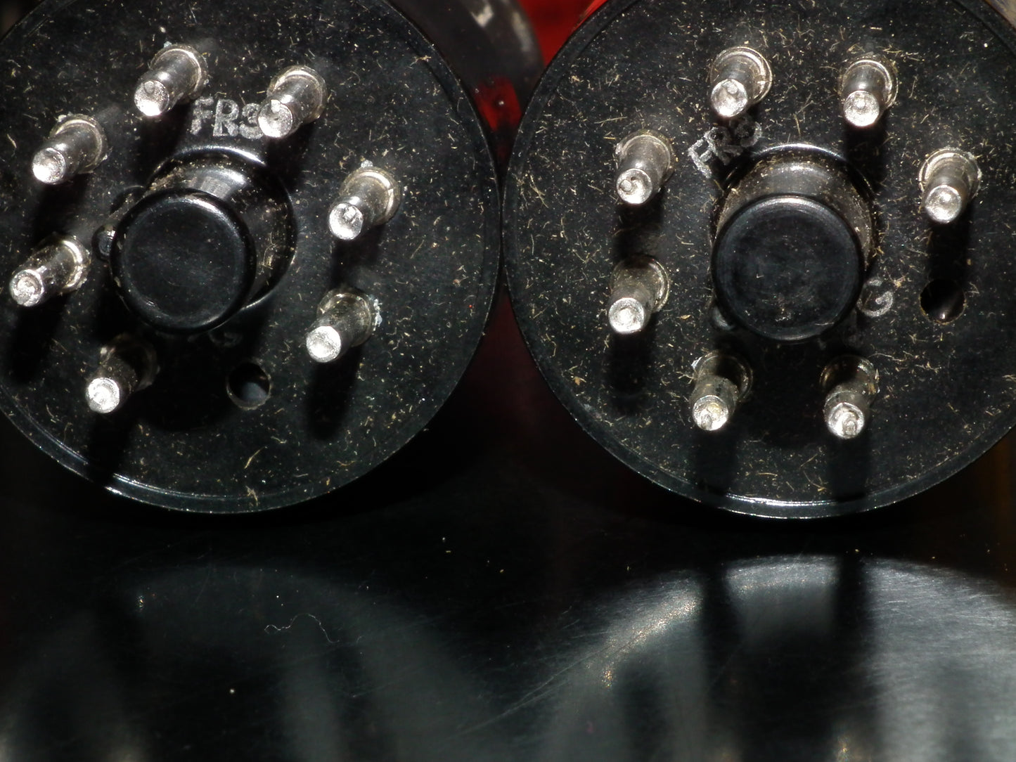 Platinum Matched Pair 6V6GT Philips Mazda 1959 Great Sounding 6V6