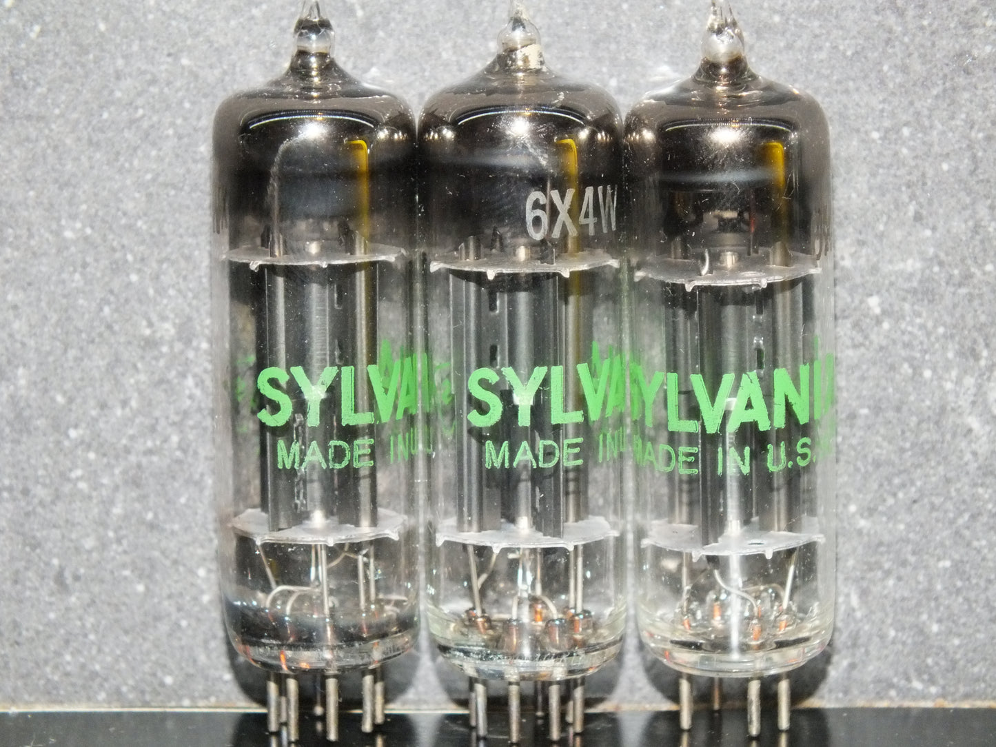 6X4W Sylvania EZ90 RARE GREEN LETTERS NOS NIB SHINDO