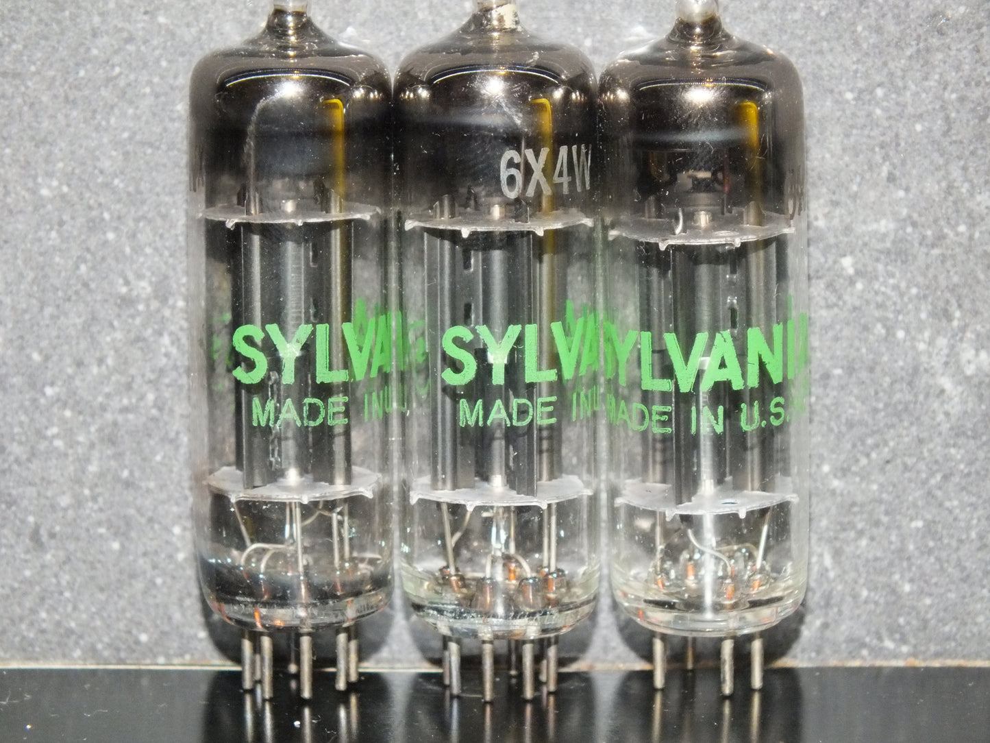 6X4W Sylvania EZ90 RARE GREEN LETTERS NOS NIB SHINDO