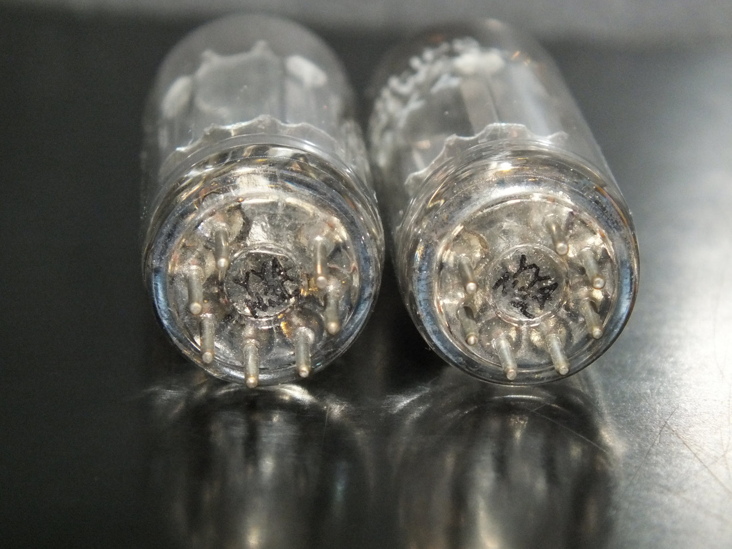 6X4 EZ90 Philips Mullard GEC Rare Inclined Getter Bottom Codes