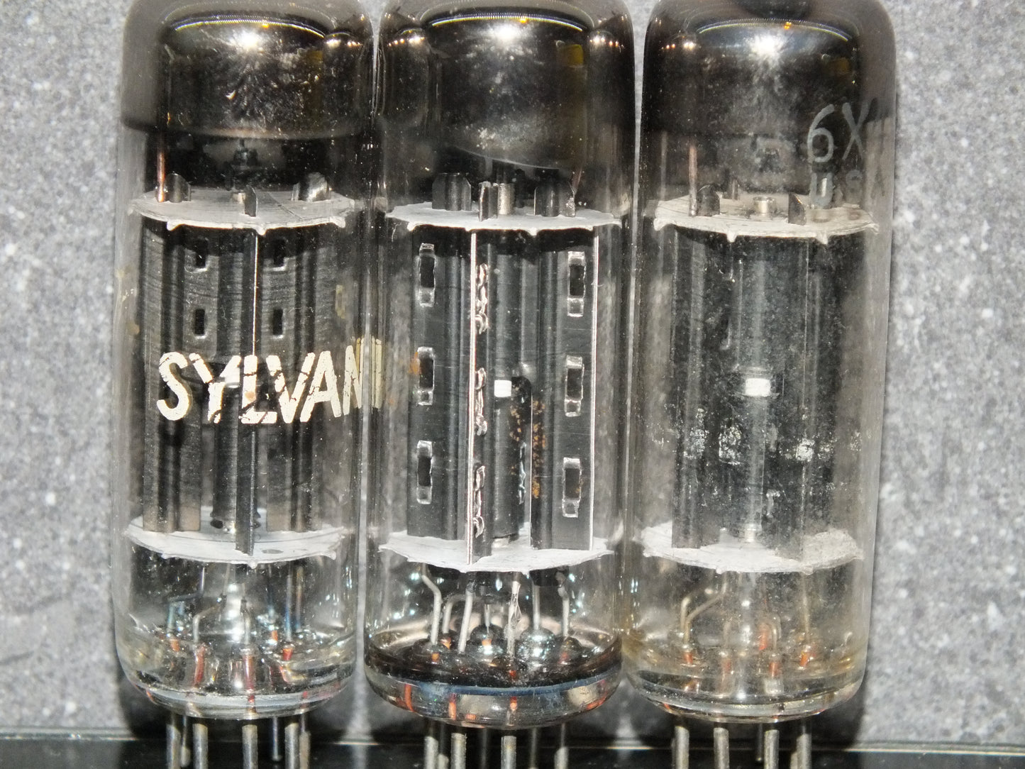 6X4W Sylvania EZ90 Black Anodes Tested 100% Shindo