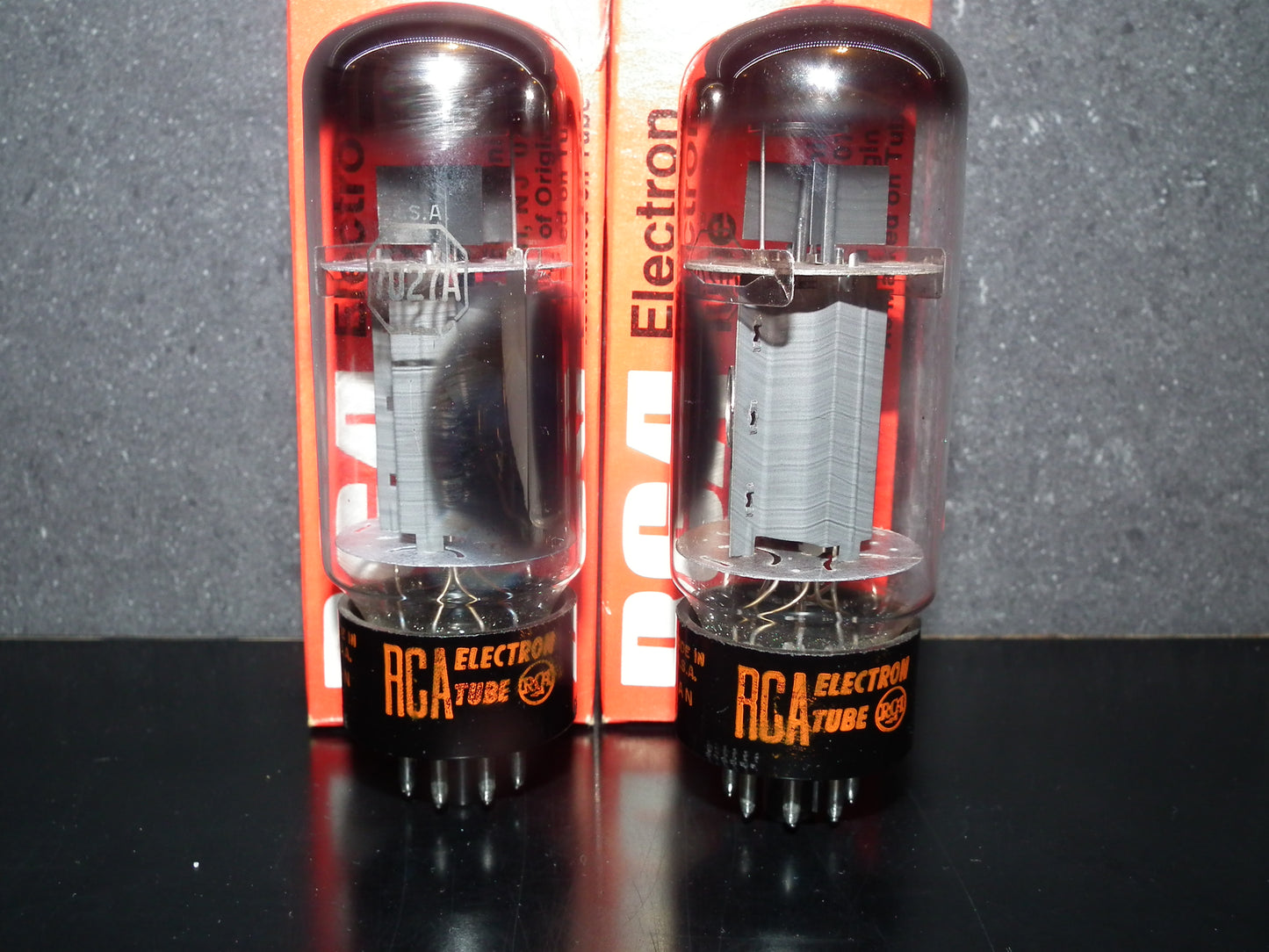 7027A RCA USA Matched Pair NOS NIB