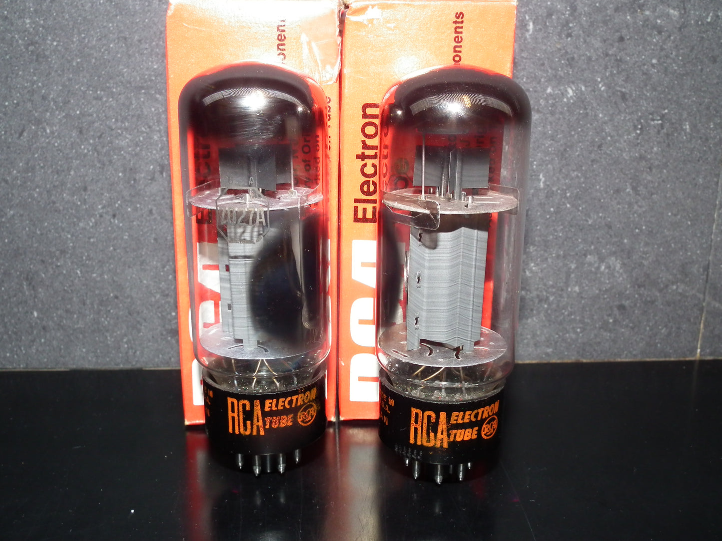 7027A RCA USA Matched Pair NOS NIB