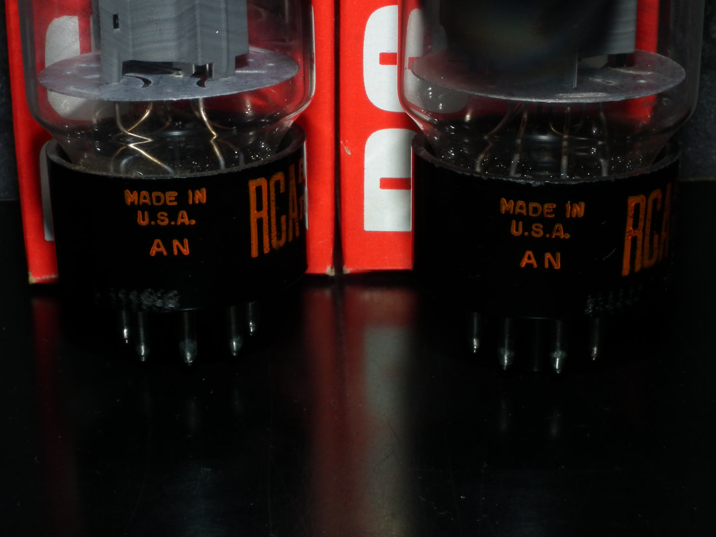 7027A RCA USA Matched Pair NOS NIB