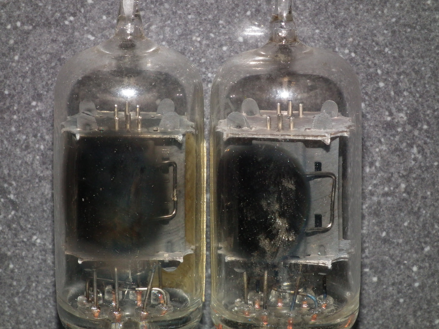 7AU7A RCA Used 95% matched pair Long Plates Side Getter