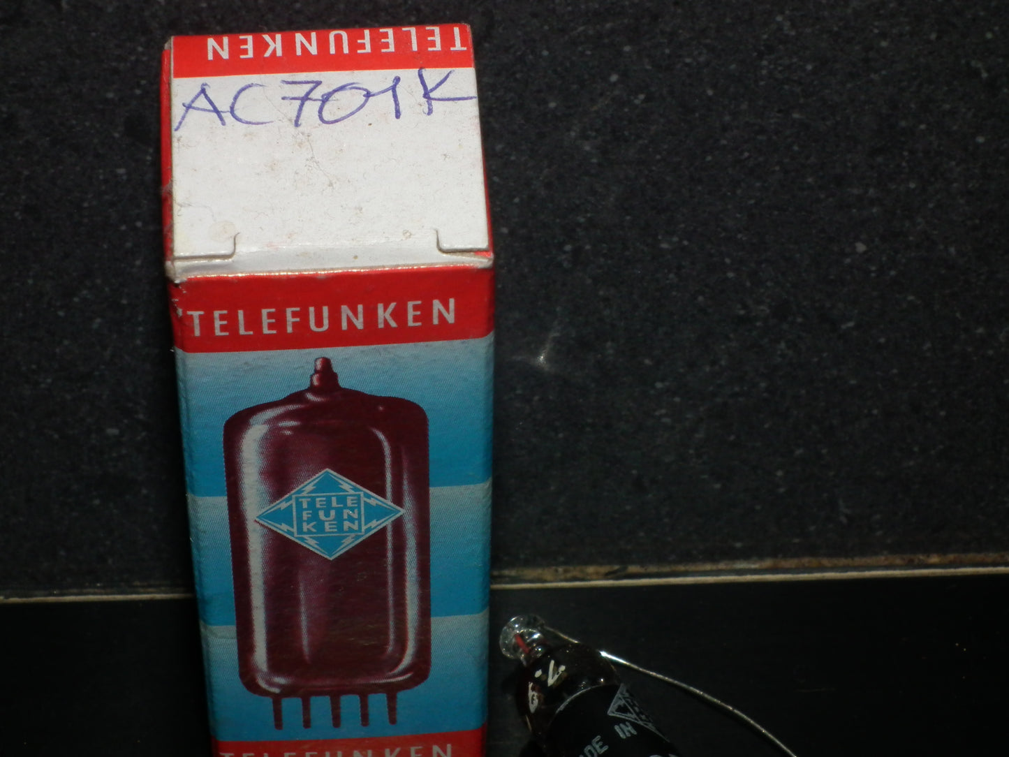 AC701K Telefunken NOS Microphone Triode RARE K Version RED DOT for Neumann