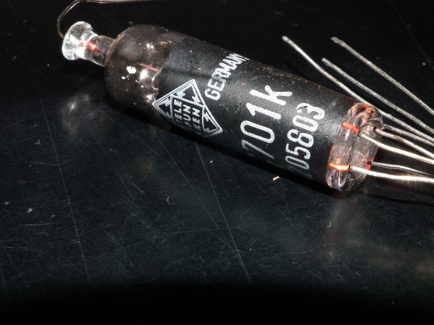 AC701K Telefunken NOS Microphone Triode RARE K Version RED DOT for Neumann