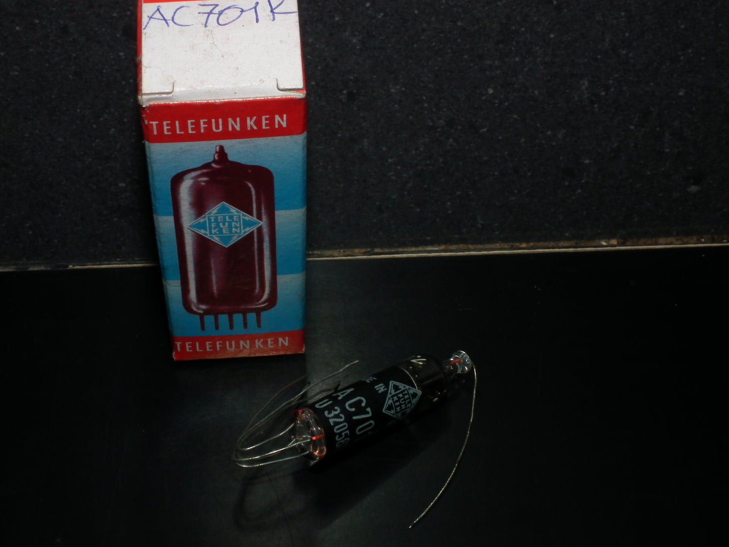 AC701K Telefunken NOS Microphone Triode RARE K Version RED DOT for Neumann