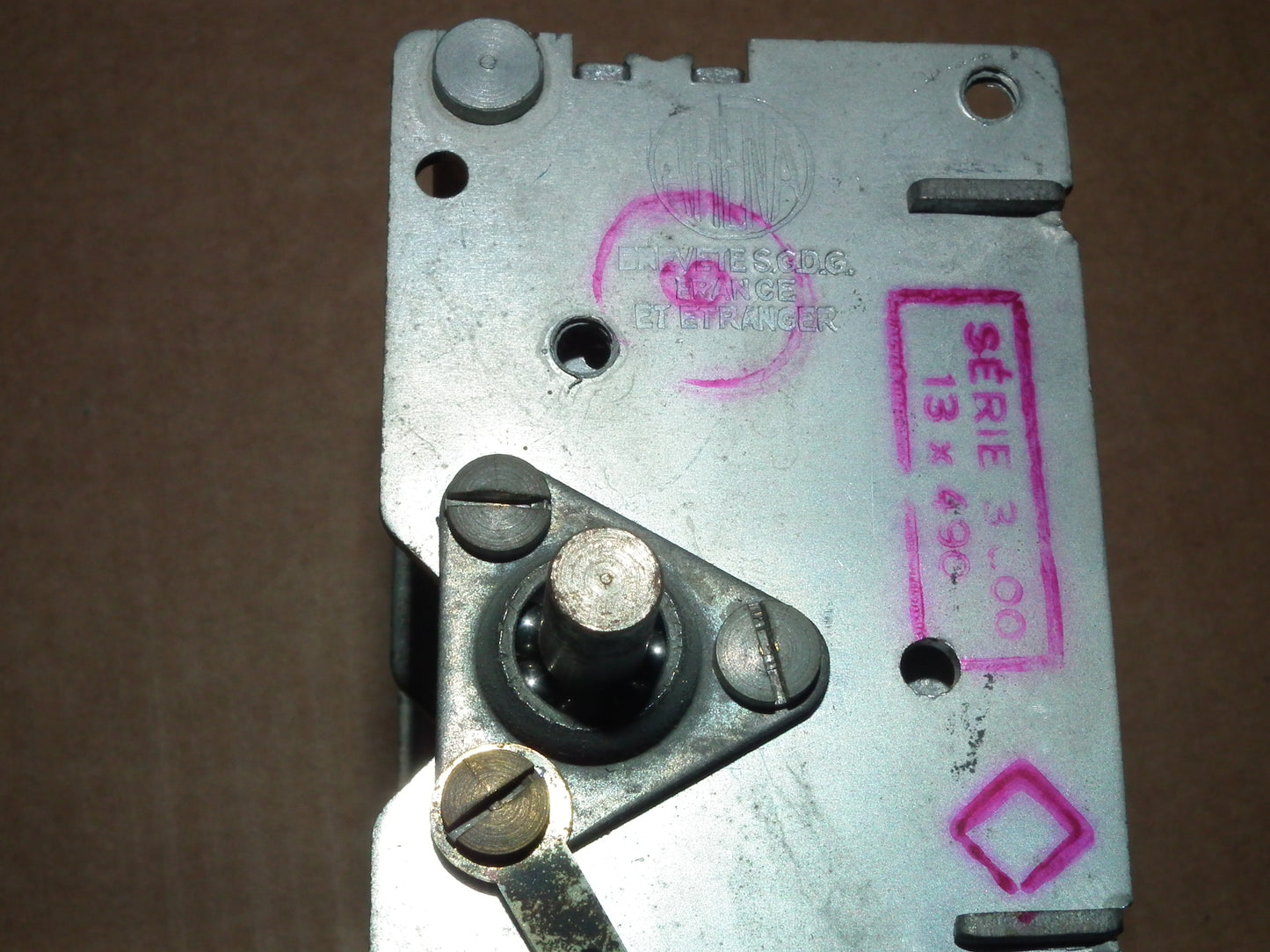 AIR VARIABLE CAPACITOR 2x490pF ARENA France NOS Ball Bearing MW LW SW Radio
