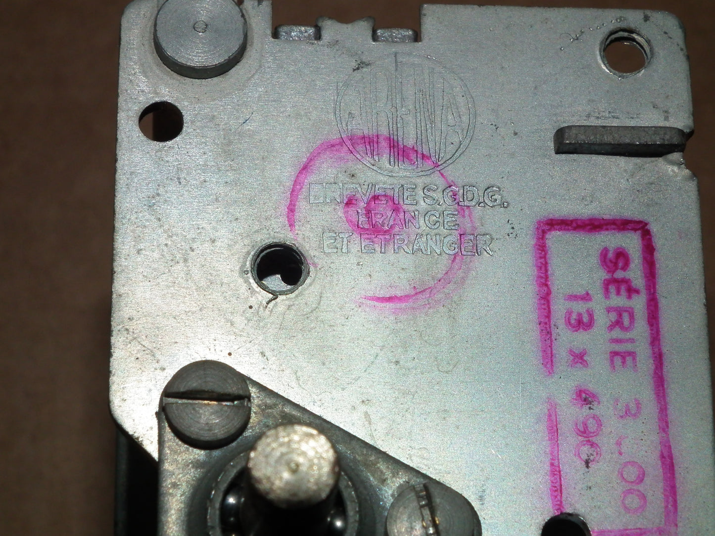 AIR VARIABLE CAPACITOR 2x490pF ARENA France NOS Ball Bearing MW LW SW Radio