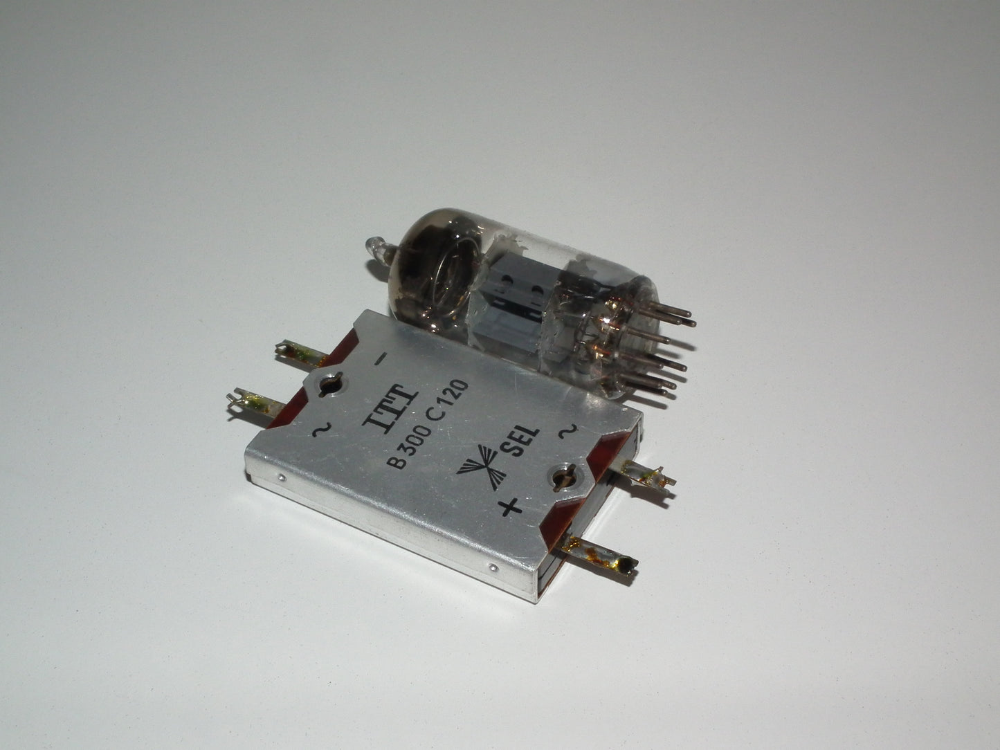 AEG selenium rectifier B300C120 300V 120mA Used, tested OK, DIY tube audio