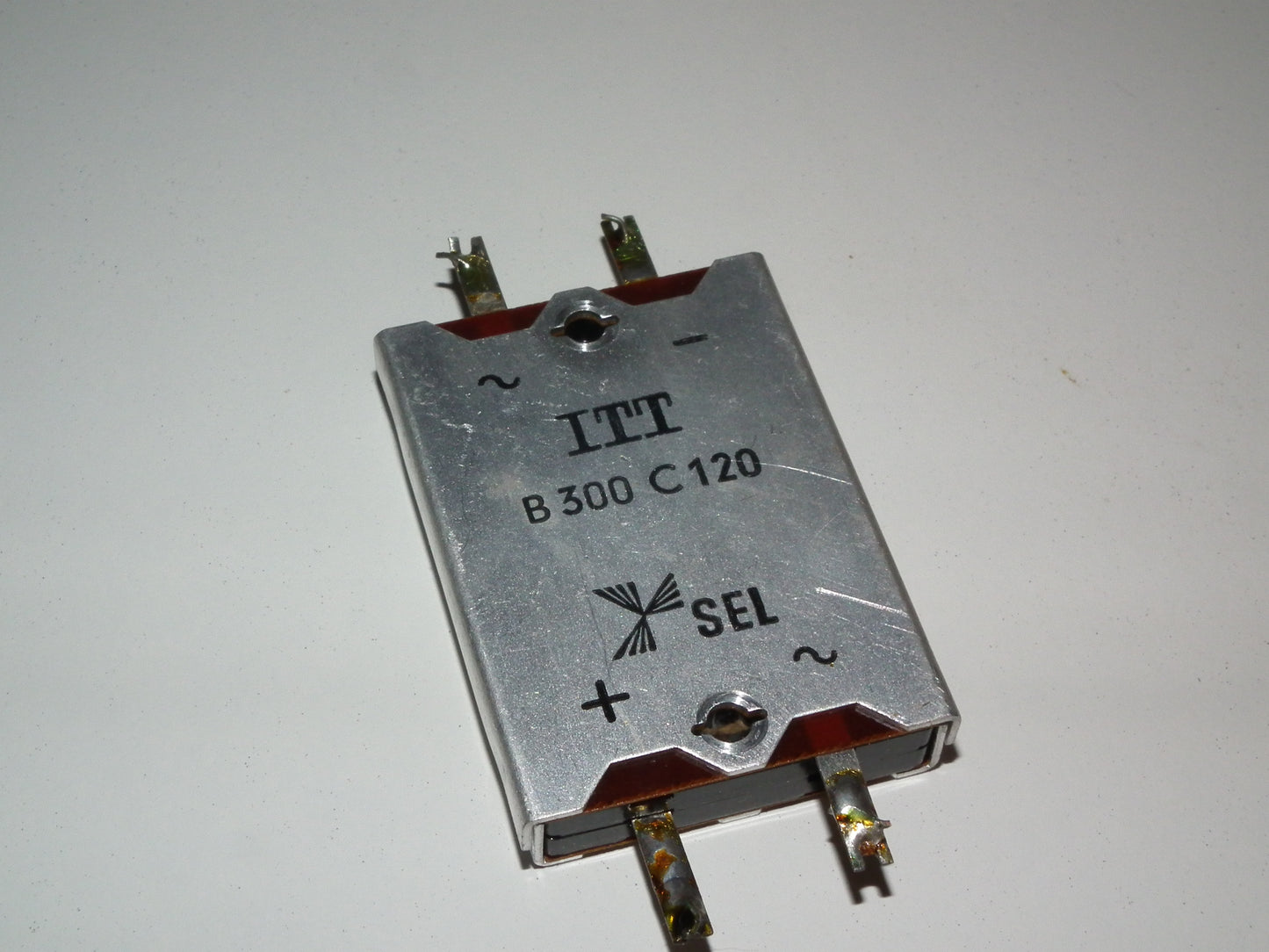 AEG selenium rectifier B300C120 300V 120mA Used, tested OK, DIY tube audio