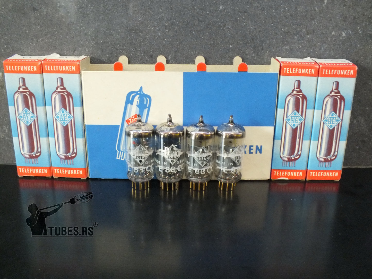 Matched Pair Holy Grail CCa Telefunken E88CC 6922 NOS NIB