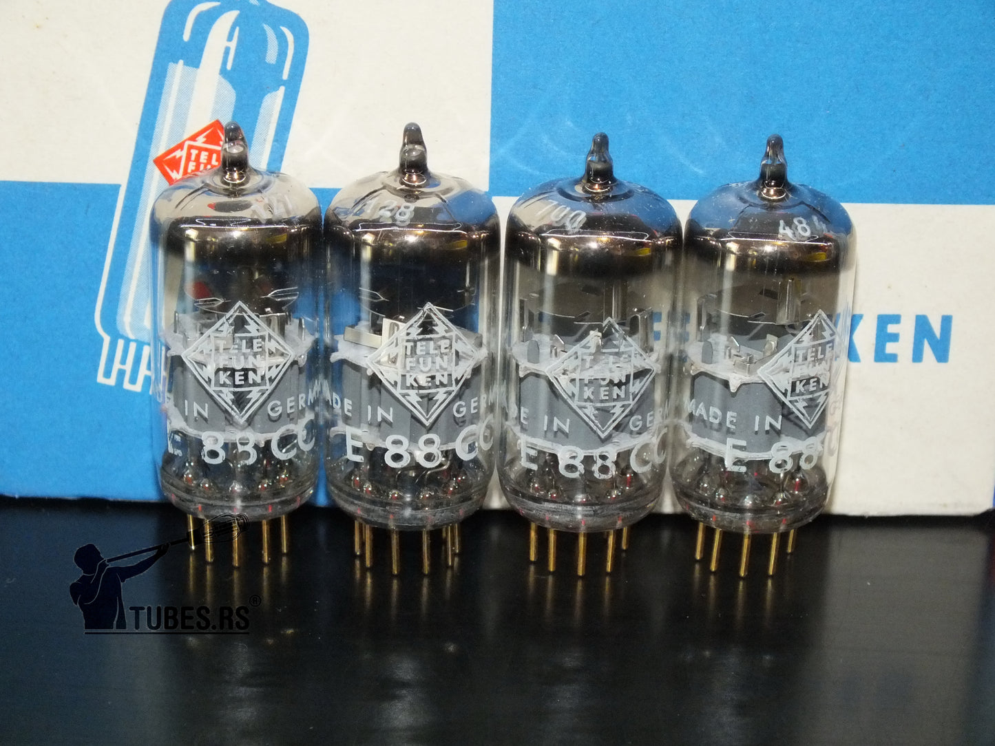 Matched Pair Holy Grail CCa Telefunken E88CC 6922 NOS NIB