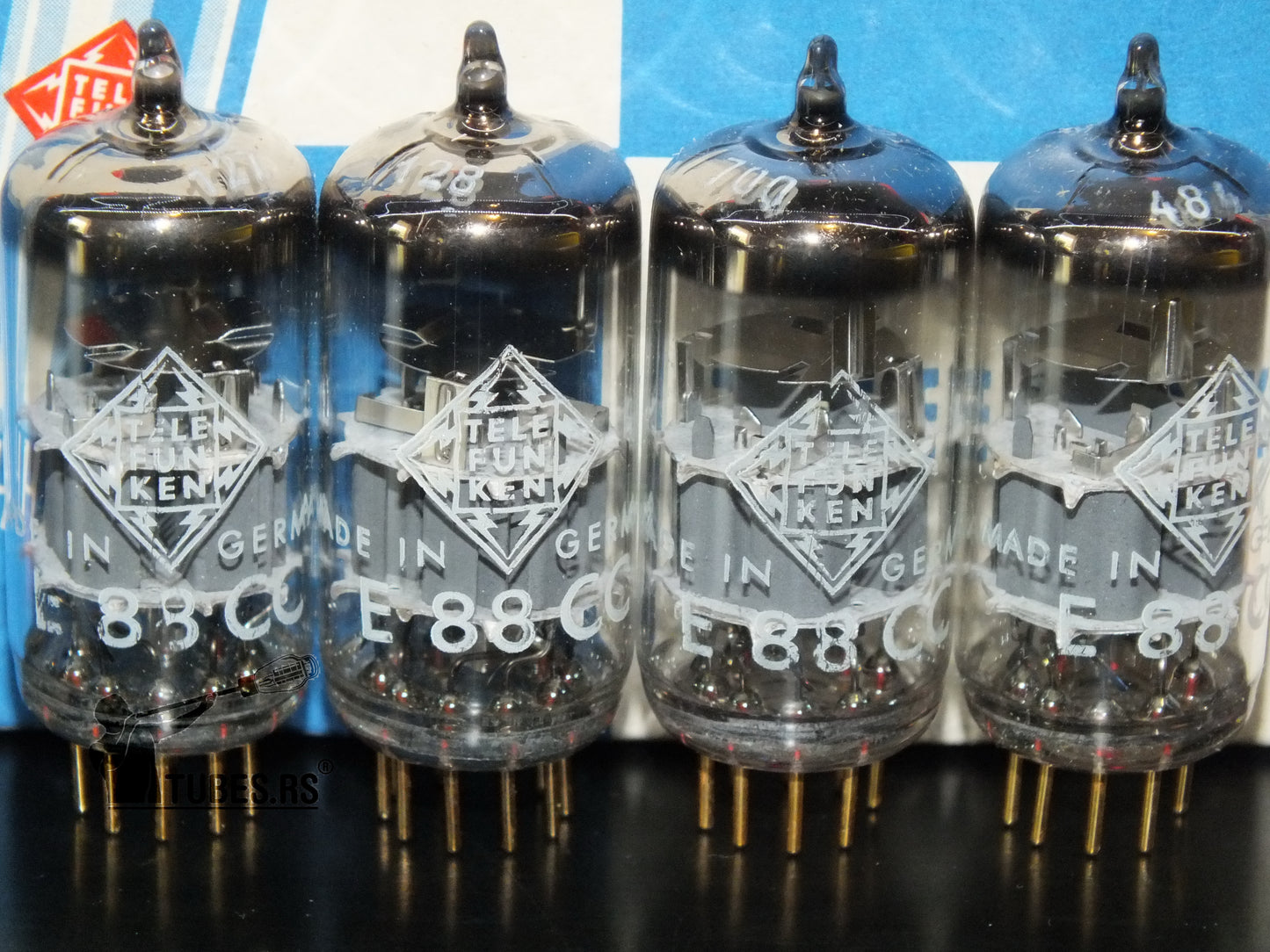 Matched Pair Holy Grail CCa Telefunken E88CC 6922 NOS NIB