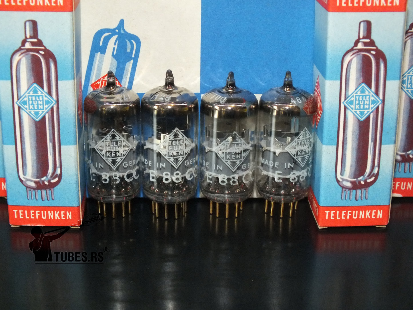 Matched Pair Holy Grail CCa Telefunken E88CC 6922 NOS NIB