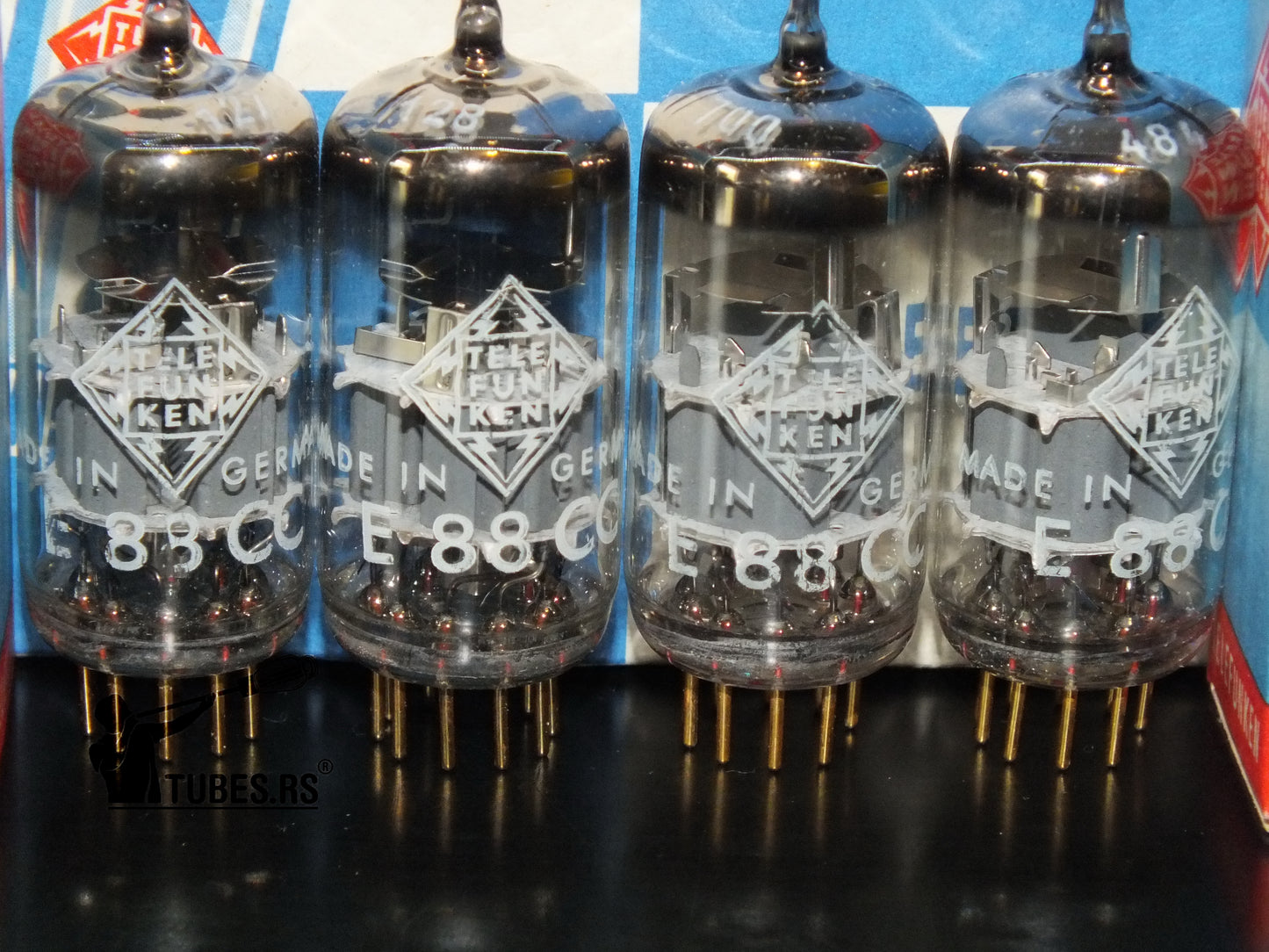 Matched Pair Holy Grail CCa Telefunken E88CC 6922 NOS NIB