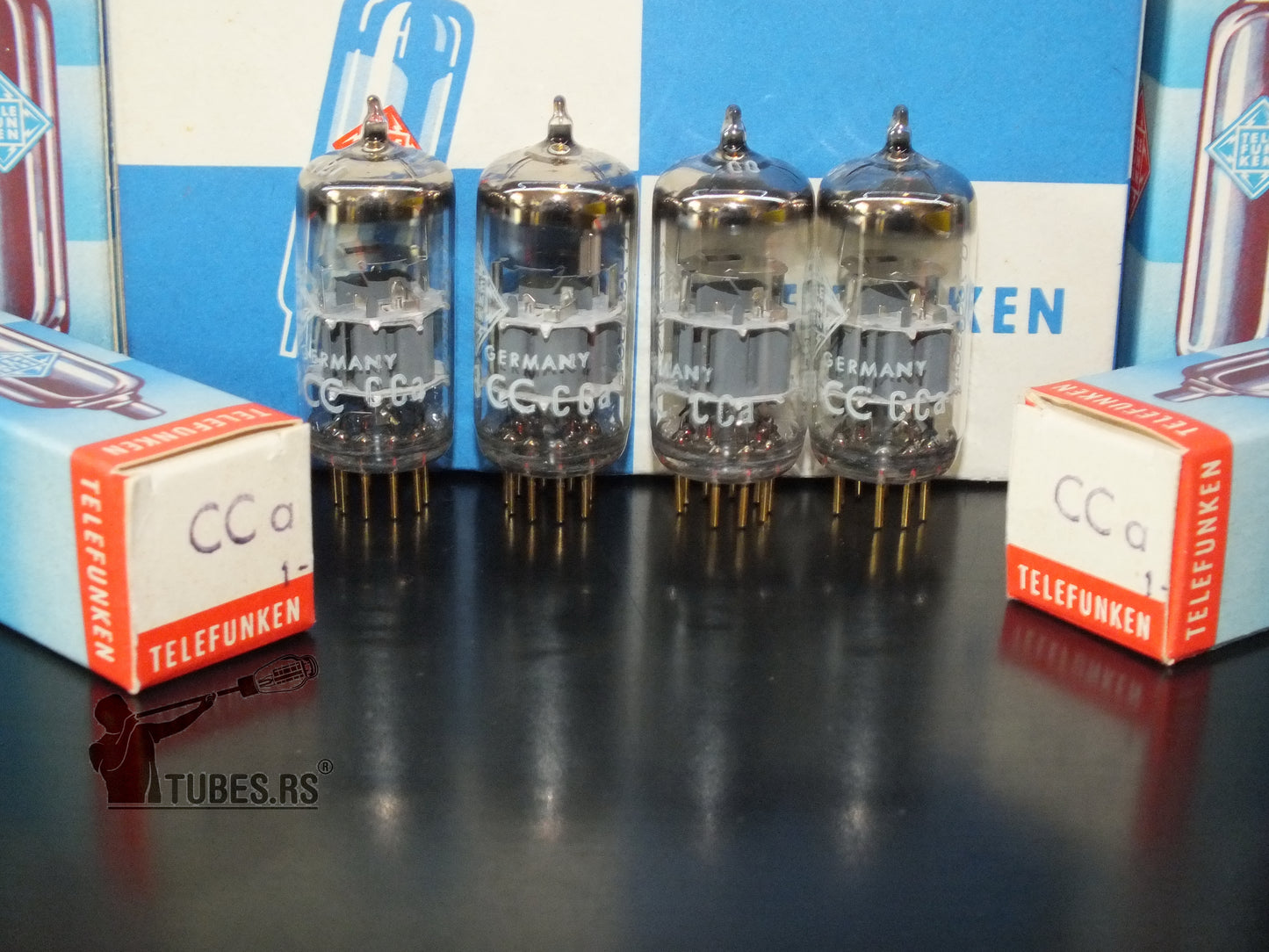 Matched Pair Holy Grail CCa Telefunken E88CC 6922 NOS NIB
