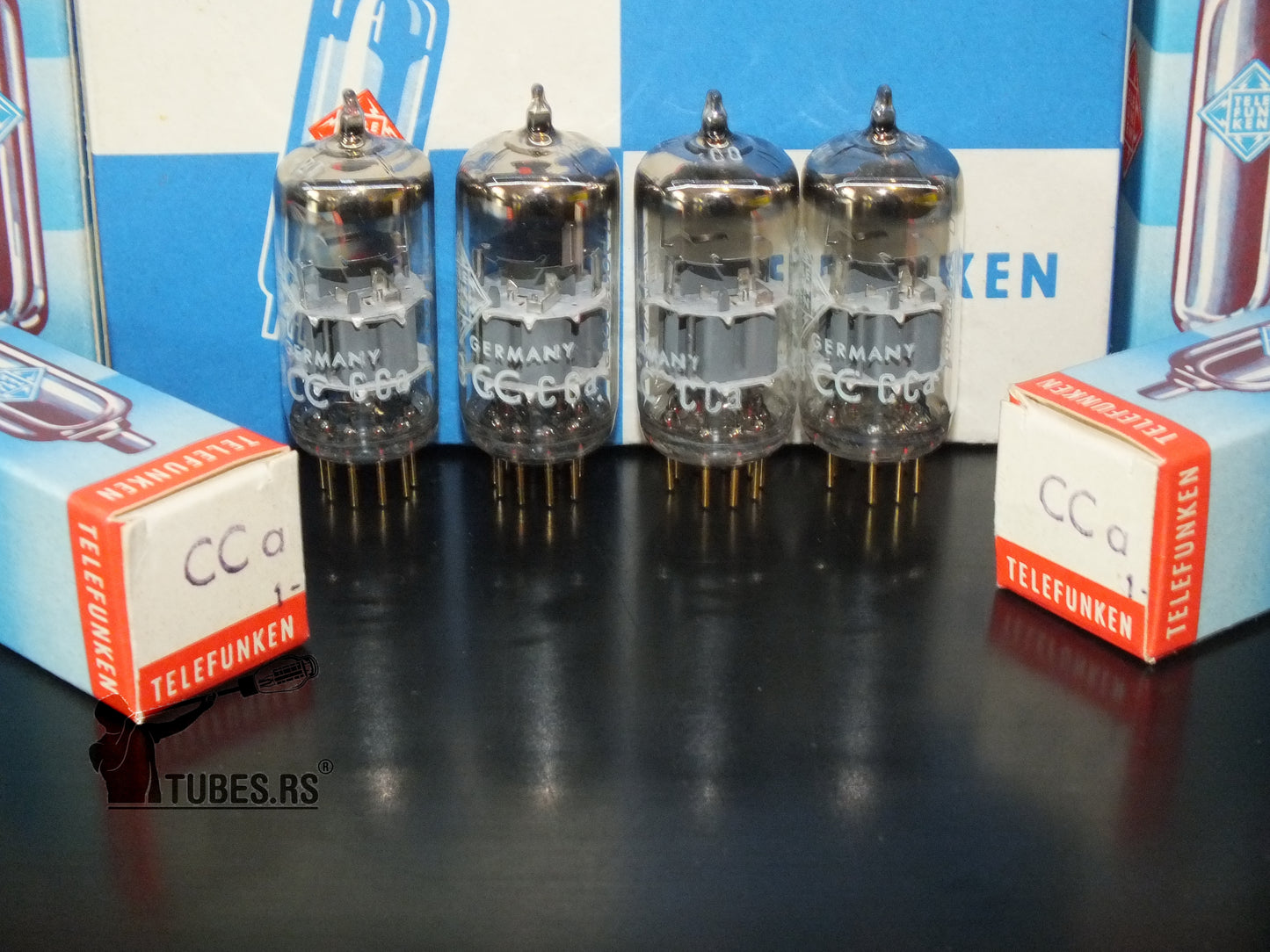 Matched Pair Holy Grail CCa Telefunken E88CC 6922 NOS NIB